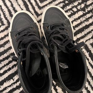 Black Fringe Vans